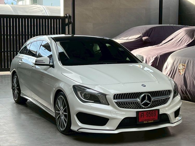 Mercedes-Benz CLA-Class 2016 CLA250 AMG Sedan เบนซิน ไม่ติดแก๊ส เกียร์อัตโนมัติ ขาว รูปที่ 2