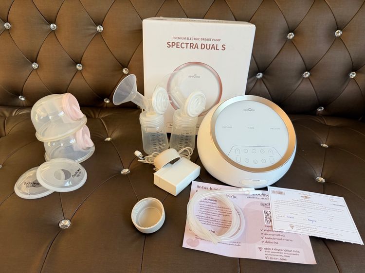 เครื่องปั้มนม Spectra Dual S ตัวท็อป 2 มอเตอร์ อุปกรณ์ครบ รูปที่ 3