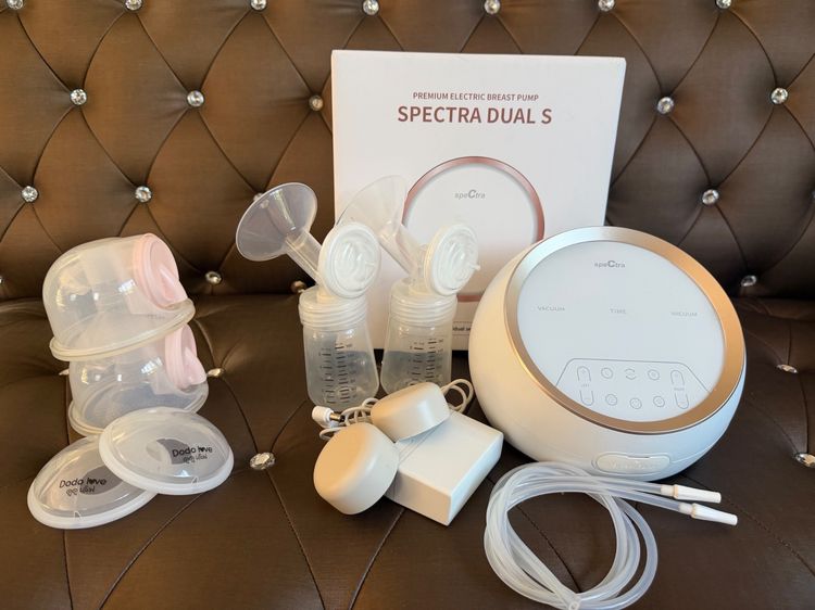 เครื่องปั้มนม Spectra Dual S ตัวท็อป 2 มอเตอร์ อุปกรณ์ครบ รูปที่ 2