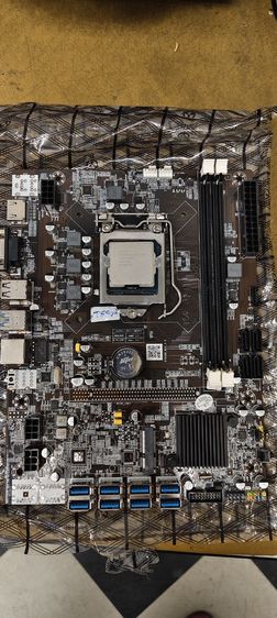 ชุดเมนบอร์ด CPU ram ขุด bitcoin รูปที่ 3