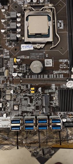 ชุดเมนบอร์ด CPU ram ขุด bitcoin รูปที่ 4