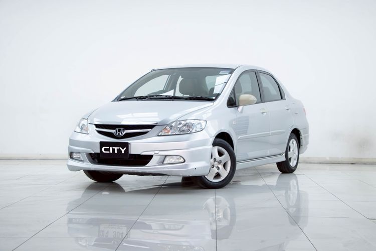 Honda City 2008 1.5 ZX V VTEC Sedan เบนซิน ไม่ติดแก๊ส เกียร์ธรรมดา เทา