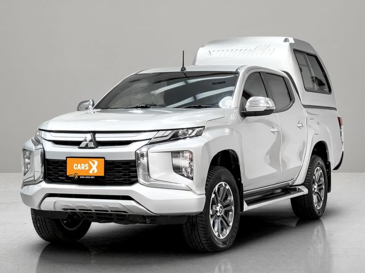 Mitsubishi Triton 2020 All New Double Cab 2.4 GLS 4WD Pickup ดีเซล ไม่ติดแก๊ส เกียร์ธรรมดา บรอนซ์เงิน