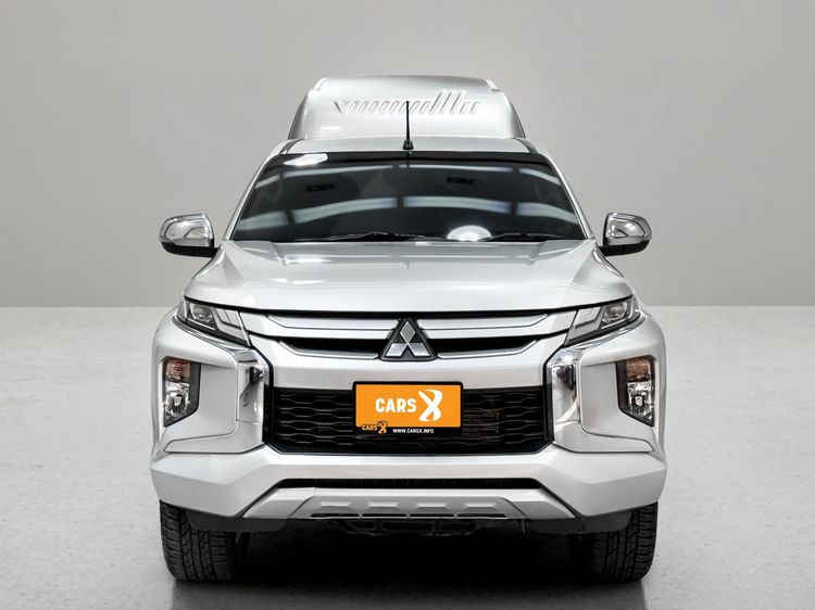 Mitsubishi Triton 2020 All New Double Cab 2.4 GLS 4WD Pickup ดีเซล ไม่ติดแก๊ส เกียร์ธรรมดา บรอนซ์เงิน รูปที่ 2