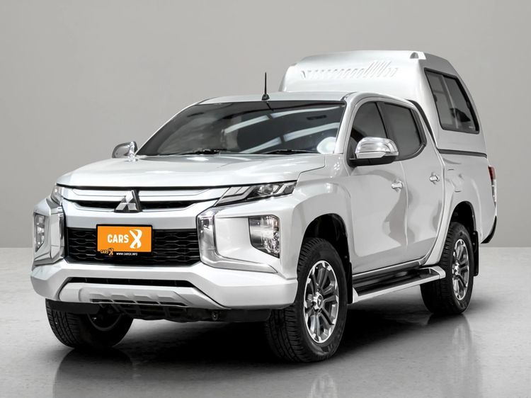 Mitsubishi Triton 2020 All New Double Cab 2.4 GLS 4WD Pickup ดีเซล ไม่ติดแก๊ส เกียร์ธรรมดา บรอนซ์เงิน