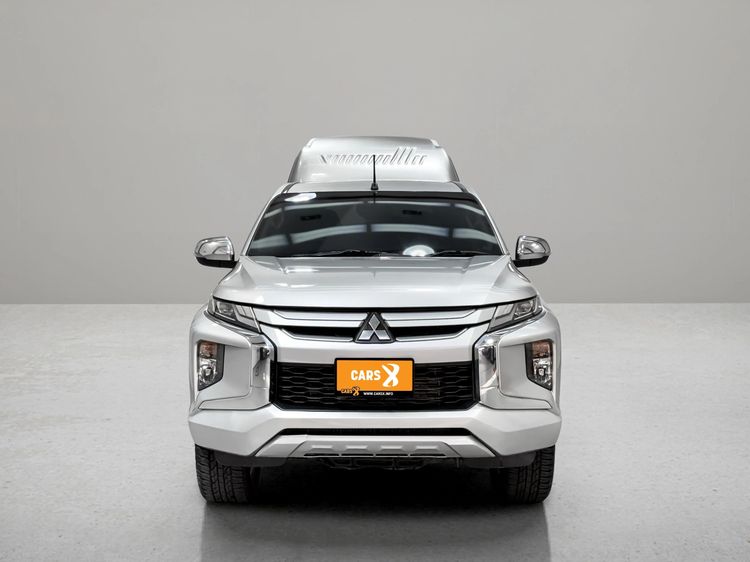Mitsubishi Triton 2020 All New Double Cab 2.4 GLS 4WD Pickup ดีเซล ไม่ติดแก๊ส เกียร์ธรรมดา บรอนซ์เงิน รูปที่ 2