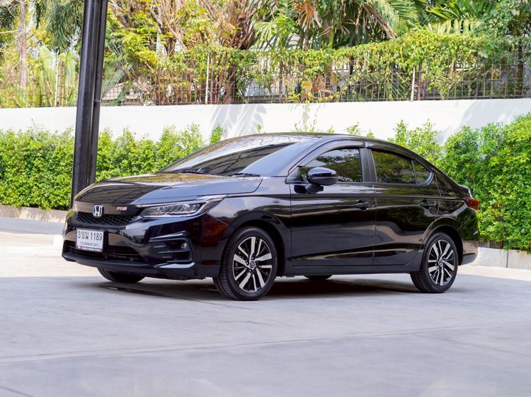 Honda City 2022 1.5 e:HEV RS Sedan ไฮบริด ไม่ติดแก๊ส เกียร์อัตโนมัติ ดำ รูปที่ 3