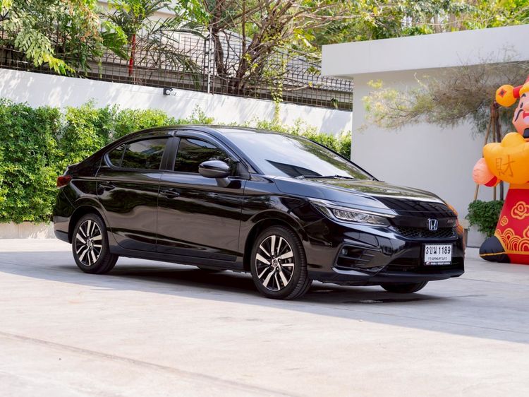 Honda City 2022 1.5 e:HEV RS Sedan ไฮบริด ไม่ติดแก๊ส เกียร์อัตโนมัติ ดำ