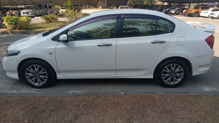 Honda City 2012 1.5 S Sedan เบนซิน ไม่ติดแก๊ส เกียร์อัตโนมัติ ขาว รูปที่ 4