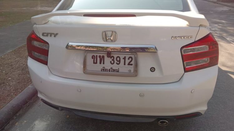 Honda City 2012 1.5 S Sedan เบนซิน ไม่ติดแก๊ส เกียร์อัตโนมัติ ขาว