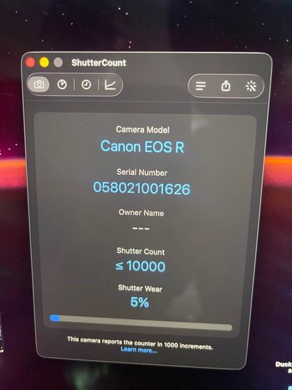 Canon R สภาพสวย ชัตเตอร์น้อย ไม่กี่พัน รูปที่ 12
