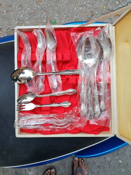 ชุดช้อนส้อม ( Silver plated ) made in Japan  รูปที่ 3