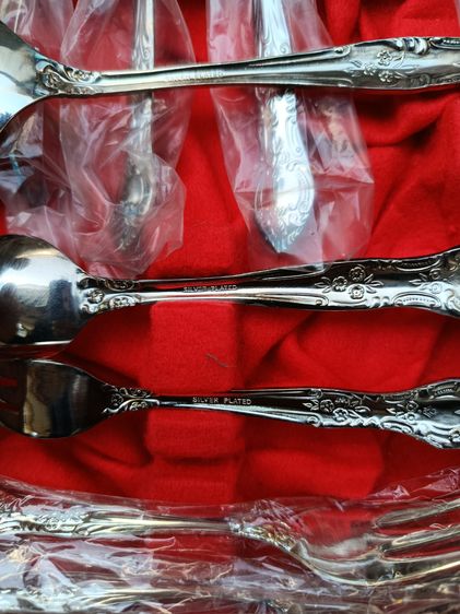 อื่นๆ ชุดช้อนส้อม ( Silver plated ) made in Japan 
