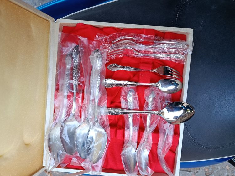 ชุดช้อนส้อม ( Silver plated ) made in Japan  รูปที่ 2
