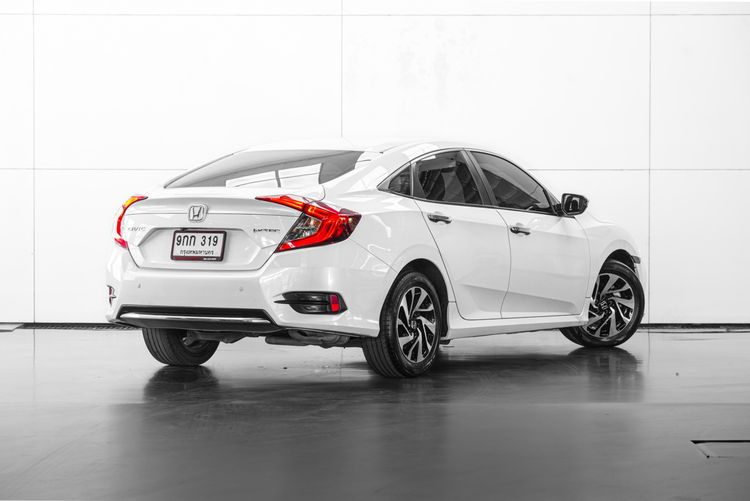 Honda Civic 2019 1.8 EL i-VTEC Sedan เบนซิน ไม่ติดแก๊ส เกียร์อัตโนมัติ ขาว รูปที่ 4