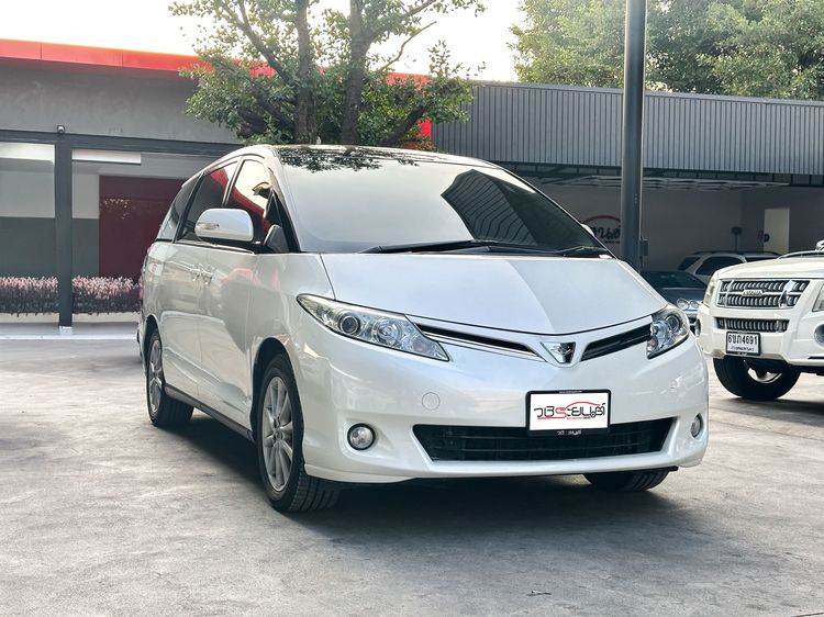 Toyota Estima 2013 2.4 G Utility-car เบนซิน เกียร์อัตโนมัติ ขาว รูปที่ 3