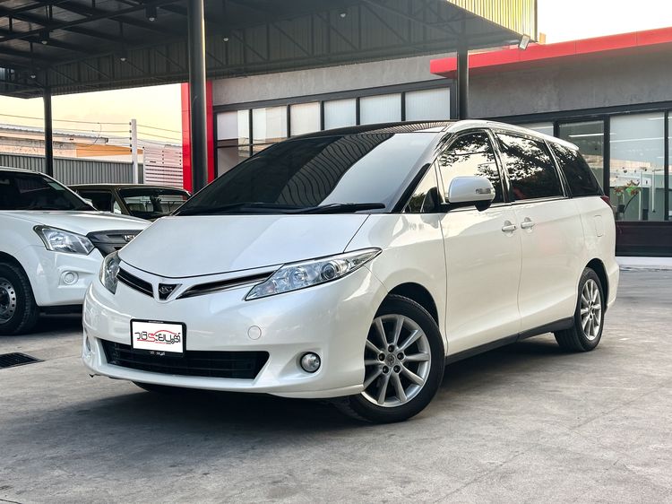 รถ Toyota Estima 2.4 G สี ขาว