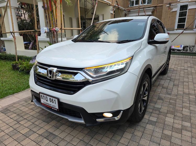 รถ Honda CR-V 2.4 E สี ขาว