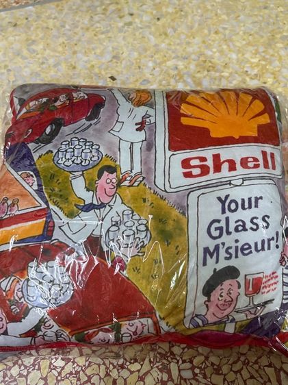 หมอนผ้าห่ม Shell Classic Collection 3 สี กางออกมาขนาดผ้าห่ม 100 x 150 cm เป็นหมอน 35 x34 cm รูปที่ 2