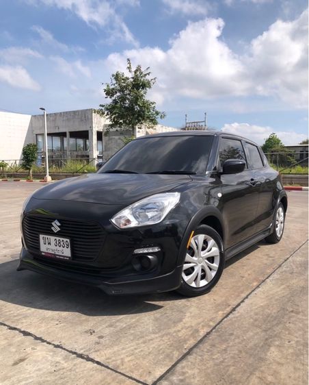 Suzuki Swift 2020 1.2 GL Sedan เบนซิน ไม่ติดแก๊ส เกียร์อัตโนมัติ ดำ รูปที่ 2
