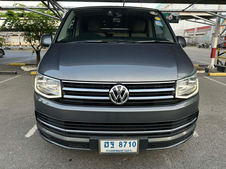 Volkswagen Caravelle 2018 2.0 TDi Van ดีเซล ไม่ติดแก๊ส เกียร์อัตโนมัติ เทา รูปที่ 2