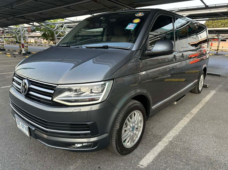 Volkswagen Caravelle 2018 2.0 TDi Van ดีเซล ไม่ติดแก๊ส เกียร์อัตโนมัติ เทา รูปที่ 3