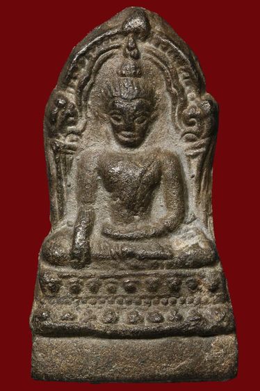 พระเนื้อโลหะเก่าฐาน2.3สูง4.2ซ.ม BB 241