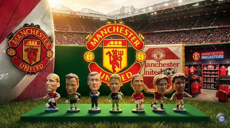 🧧 Chinese new year 2026 🏆⚽⛹️‍♂️ ของสะสม Figure อาร์ม และ ธงทีมฟุตบอลแมนยู งานแท้