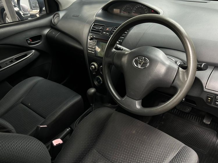 Toyota Vios 2008 1.5 E Sedan เบนซิน ไม่ติดแก๊ส เกียร์อัตโนมัติ ดำ รูปที่ 4