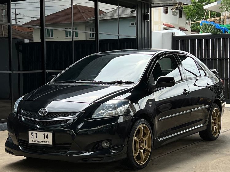 Toyota Vios 2008 1.5 E Sedan เบนซิน ไม่ติดแก๊ส เกียร์อัตโนมัติ ดำ