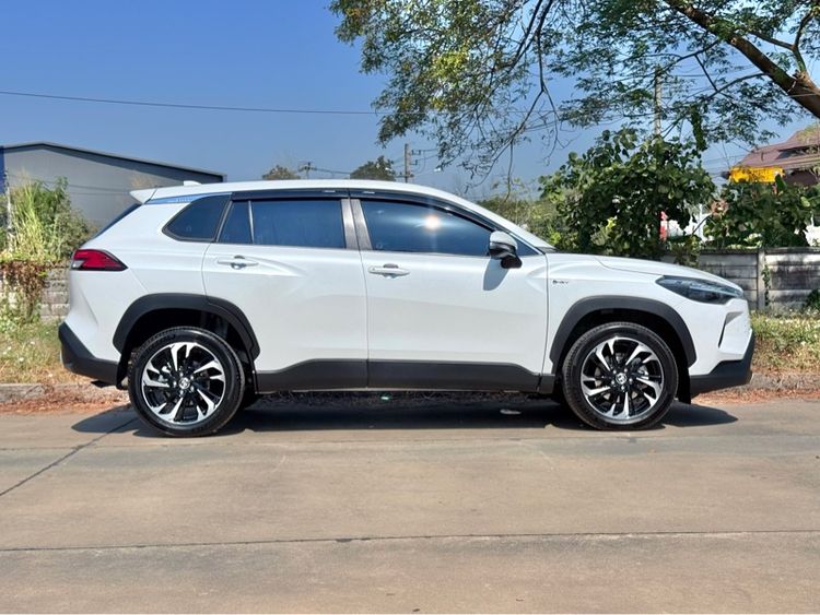 Toyota Corolla Cross 2024 1.8 Hybrid Premium Utility-car ไฮบริด เกียร์อัตโนมัติ ขาว รูปที่ 4