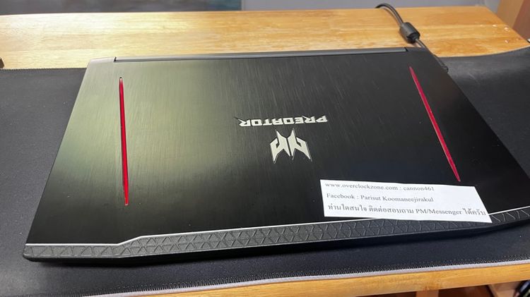 โน้ตบุ้ค Acer Predator Helios 300 ปี2019 มือสอง สภาพดี รูปที่ 4
