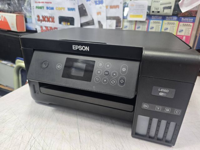 พริ้นเตอร์อิงค์เจ็ทมัลติฟังก์ชั่น เครื่อง Epson L4160
