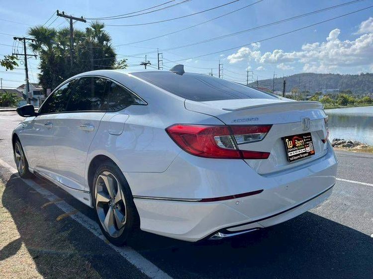 Honda Accord 2020 2.0 Hybrid Tech Sedan เบนซิน ไม่ติดแก๊ส เกียร์อัตโนมัติ ขาว รูปที่ 2
