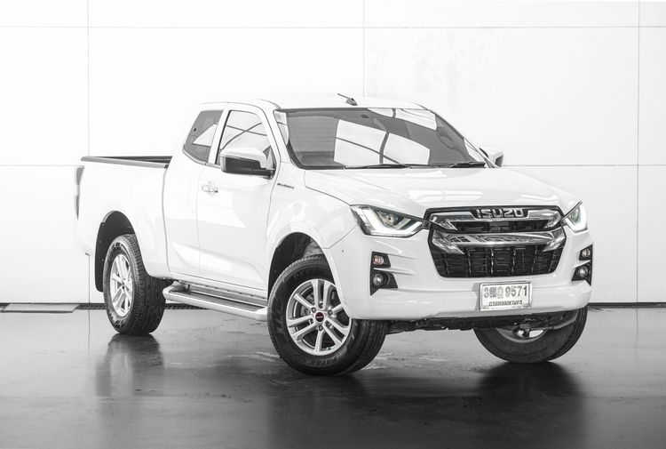Isuzu D-MAX 2021 1.9 Hi-Lander L Pickup ดีเซล ไม่ติดแก๊ส เกียร์อัตโนมัติ ขาว รูปที่ 2