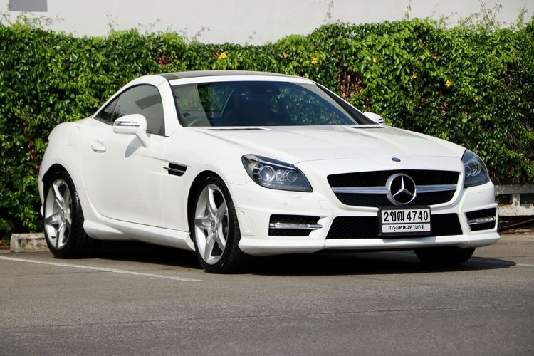 รถ Mercedes-Benz SLK-Class SLK200 AMG สี ขาว