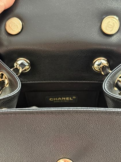 Channel backpack caviar size M รูปที่ 11