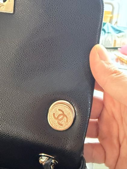 Channel backpack caviar size M รูปที่ 9