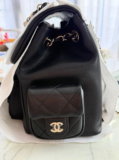 Channel backpack caviar size M รูปที่ 2