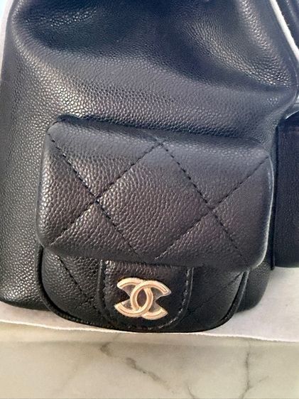 Channel backpack caviar size M รูปที่ 4