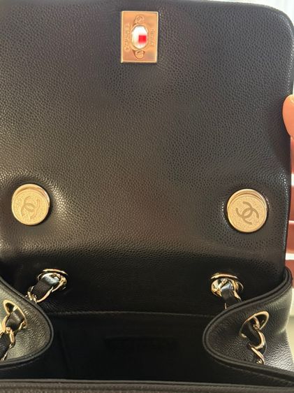 Channel backpack caviar size M รูปที่ 8