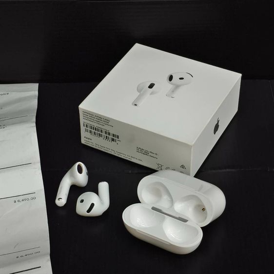 Apple AirPods 4 (ANC) แท้ศูนย์ไทย ครบกล่อง มีใบเสร็จ จัดว่าใหม่
