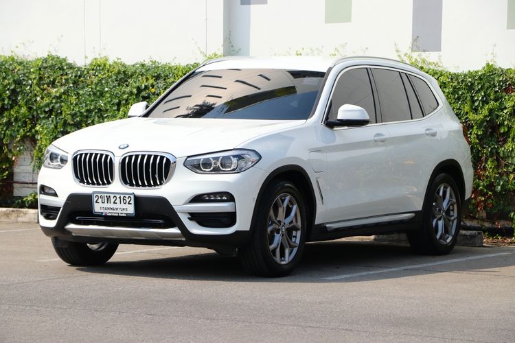 BMW X3 2021 2.0 xDrive30e xLine Utility-car ปลั๊กอินไฮบริด (PHEV) ไม่ติดแก๊ส เกียร์อัตโนมัติ ขาว รูปที่ 3