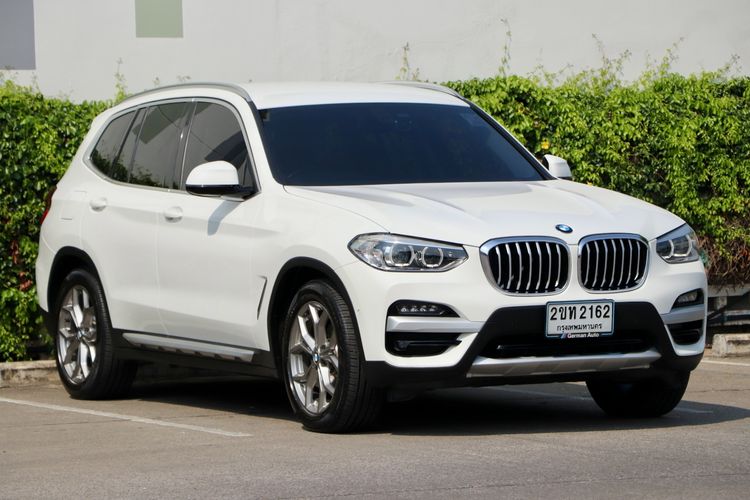 BMW X3 2021 2.0 xDrive30e xLine Utility-car ปลั๊กอินไฮบริด (PHEV) ไม่ติดแก๊ส เกียร์อัตโนมัติ ขาว รูปที่ 2