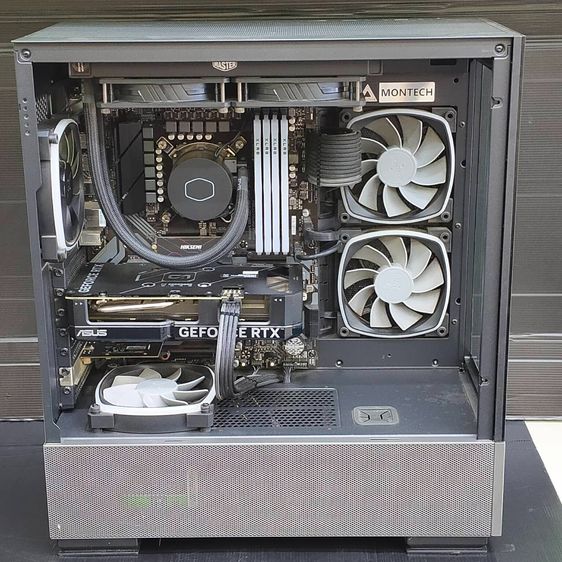 Gaming PC Set i5-13500 RTX 4060 RAM 32GBSSD NVMe 1TB ชุดน้ํา เคสกระจก Montech รูปที่ 7