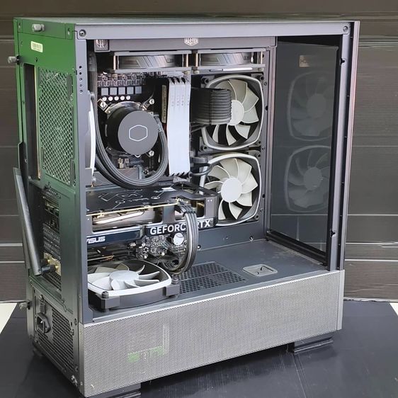Gaming PC Set i5-13500 RTX 4060 RAM 32GBSSD NVMe 1TB ชุดน้ํา เคสกระจก Montech รูปที่ 6