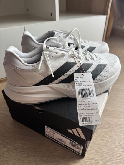 ผู้ชาย ขาว รองเท้าวิ่ง Adidas Duramo Speed 2