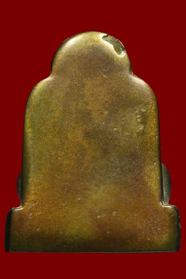 พระเนื้อโลหะสีเขียวฐาน1.5สูง2ซ.ม BB 246 รูปที่ 2