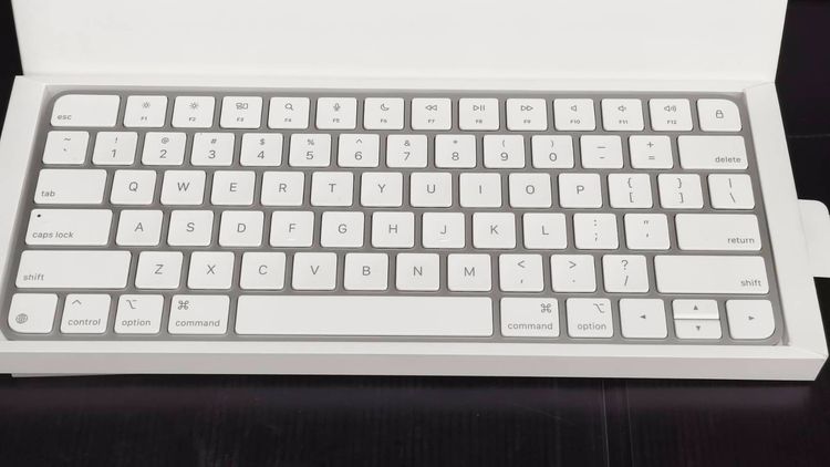  Apple Magic Keyboard รุ่น USB-C ไร้สาย บอดี้อลูมิเนียม สีขาว ปุ่มอังกฤษ Model A203 ของแท้ศูนย์ รูปที่ 6