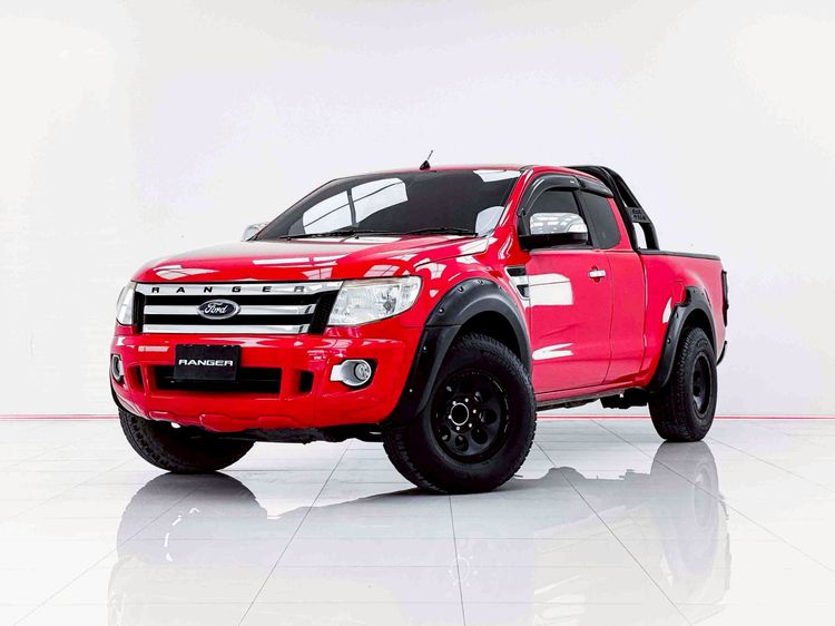 รถ Ford Ranger 2.2 Hi-Rider XLT สี แดง